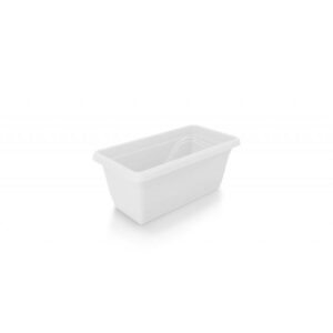 Plastkon Blumenkasten Extra Flor White, 40x20.5x17 cm