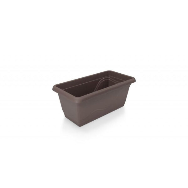 Plastkon Blumenkasten Extra Flor Brown, 40x20.5x17 cm