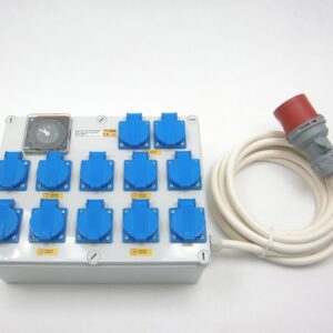Malapa distribution board 8+2 (400V) controlled by KL04 timer