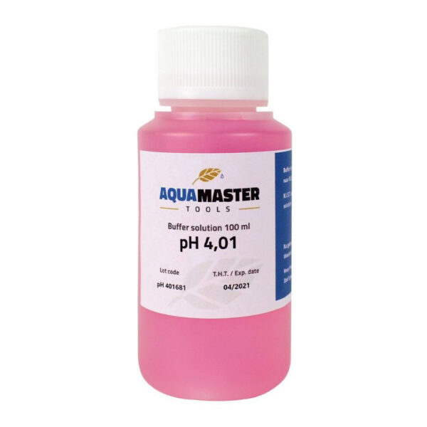 Aqua Master Tools pH 4.01 buffer 100 ml, BOX 18 Stk.